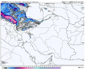خبر خوش هواشناسی برای ۲۰ استان کشور/ منتظر سامانه بارشی قوی و جدید باشید