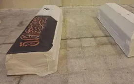 پیکر ۸۴ شهید ناوگروه دنا وارد بهشت زهرا (س) شد