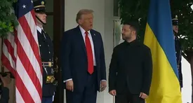 زلنسکی به ترامپ: از نامه همسر شما تشکر میکنم