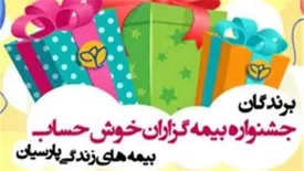 اسامی برندگان جشنواره بیمه گزاران خوش حساب بیمه های زندگی پارسیان اعلام شد