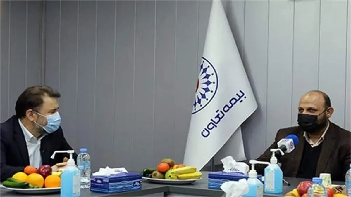 بازدید معاون امور تعاون وزارت تعاون، کار و رفاه اجتماعی از بیمه تعاون