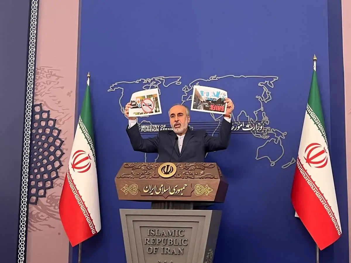 واکنش کنعانی به ادعای ارسال پیام فرانسه به ایران