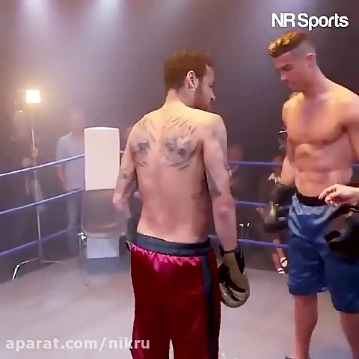 غیبت رونالدو در مبارزه بوکس ریاض