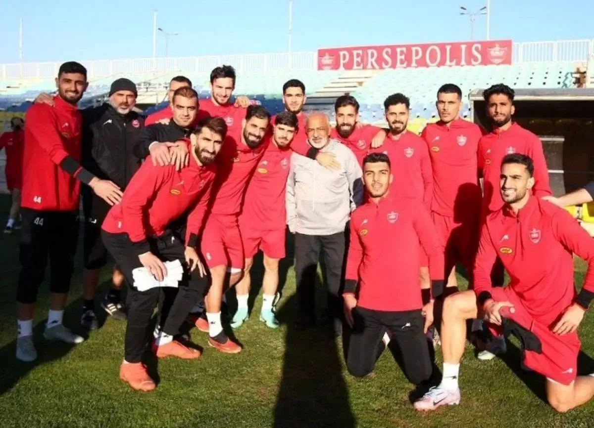 پرسپولیسی ها در جشن تولد