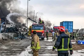 تماس عشق بابا برای همیشه بی پاسخ ماند/ دردناک ترین تصویر انفجار بندر عباس