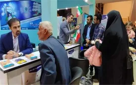 استقبال بازدیدکنندگان نمایشگاه قرآن از غرفه سازمان تأمیناجتماعی