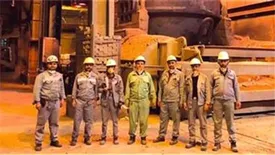 طراحی، ساخت و نصب سقف قسمت شارژ فروآلیاژها در كارگاه RH ناحیه فولادسازی و ریخته‌گری