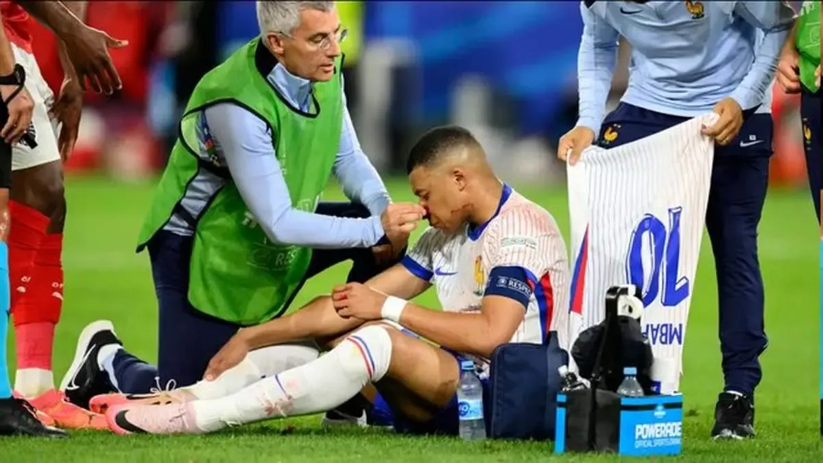 کیلیان امباپه بازی با هلند را از دست داد