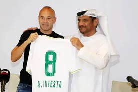 حرف‌های رئیس الامارات درباره اینیستا: یوسف ترکاندی!