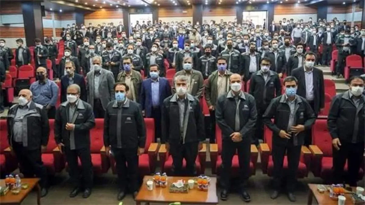 آئین اختتامیه جشنواره نظام پیشنهادها و تجلیل از کارگران نمونه شرکت گل‌گهر برگزار شد