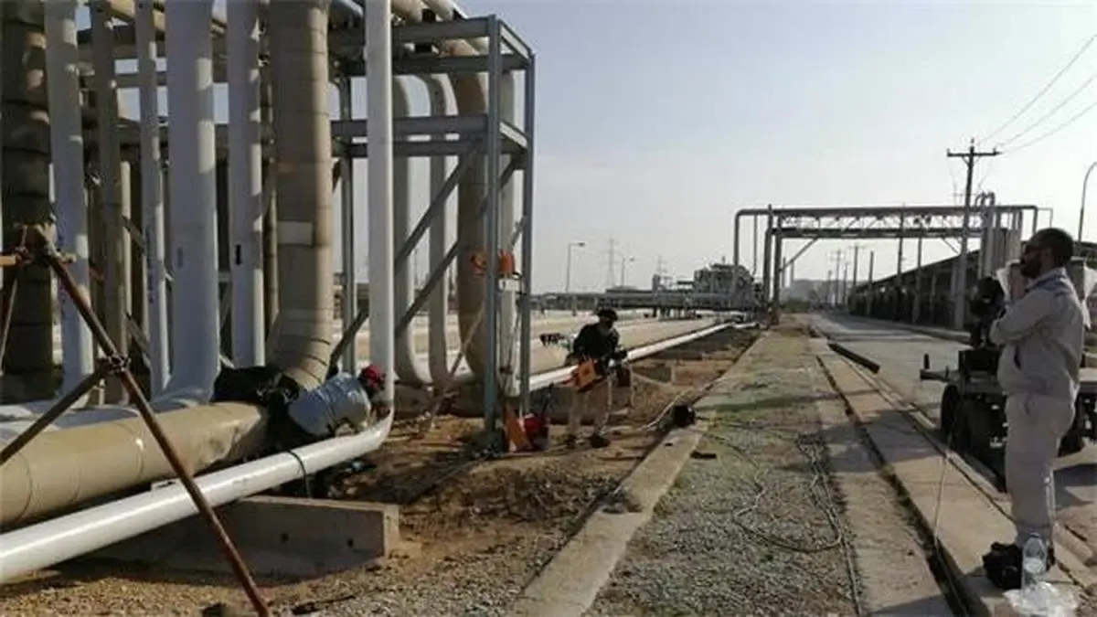 پایداری تولید فجر انرژی خلیج فارس با اجرای موفق خط لوله انتقال محصول برش سنگین بوعلی