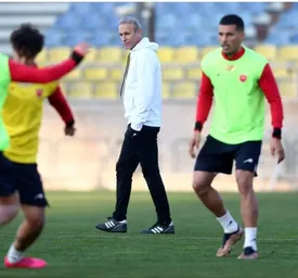 تصاویر جالب از تمرین خاص قرمزها بعد از دربی با یحیی ببینید