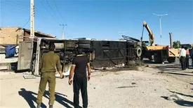 ترمزدستی‌ اتوبوسِ‌ منجر به مرگ سربازمعلمان از ابتدای سفر کار نمی‌کرد/ قطع دستِ سرباز معلم تازه داماد/ یکی از رفقایم انگشتانش را از دست داد