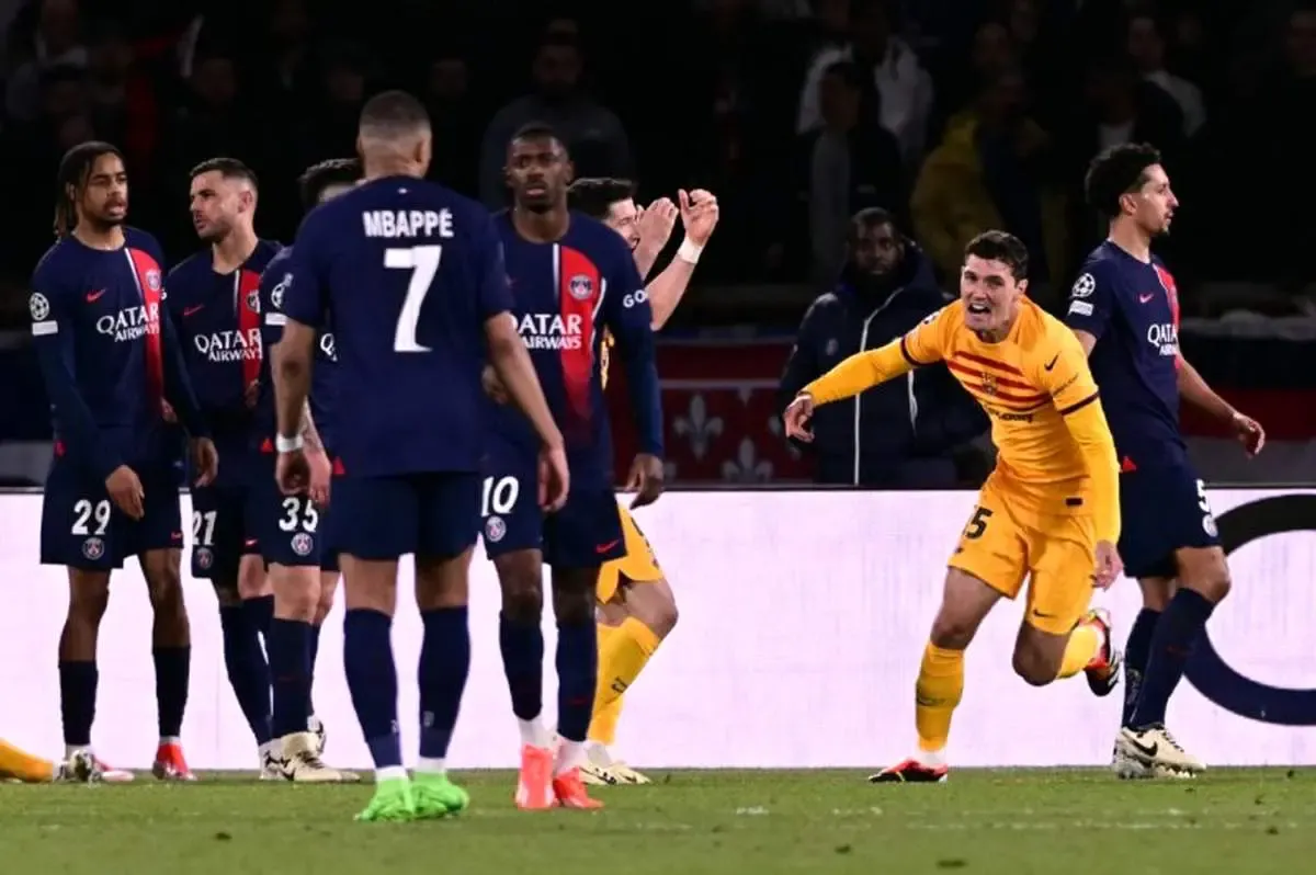 پی‌اس‌جی ۲-۳ بارسا: ژاوی جواب انریکه را در زمین داد