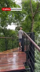 حسین کنعانی‌ زادگان در جنگل‌های تایلند/ ببینید