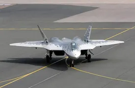 پرواز سوخو۵۷ در همسایگی ایران / اژدهای مسلح کرملین به میدان آمد