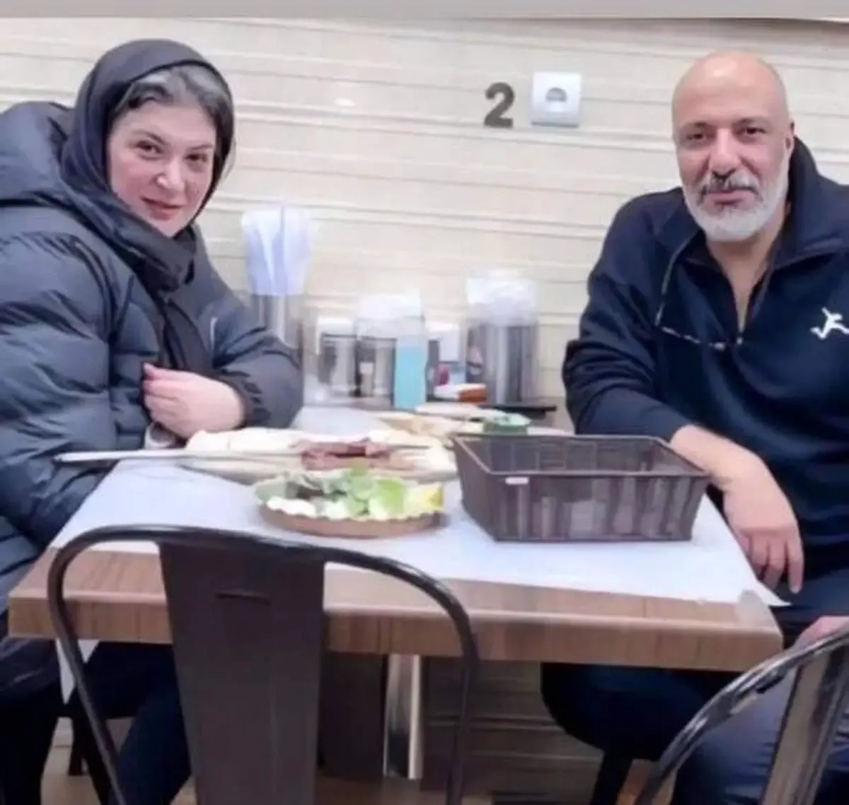 امیر جعفری و ریما رامین‌فر در جگرکی/ عکس