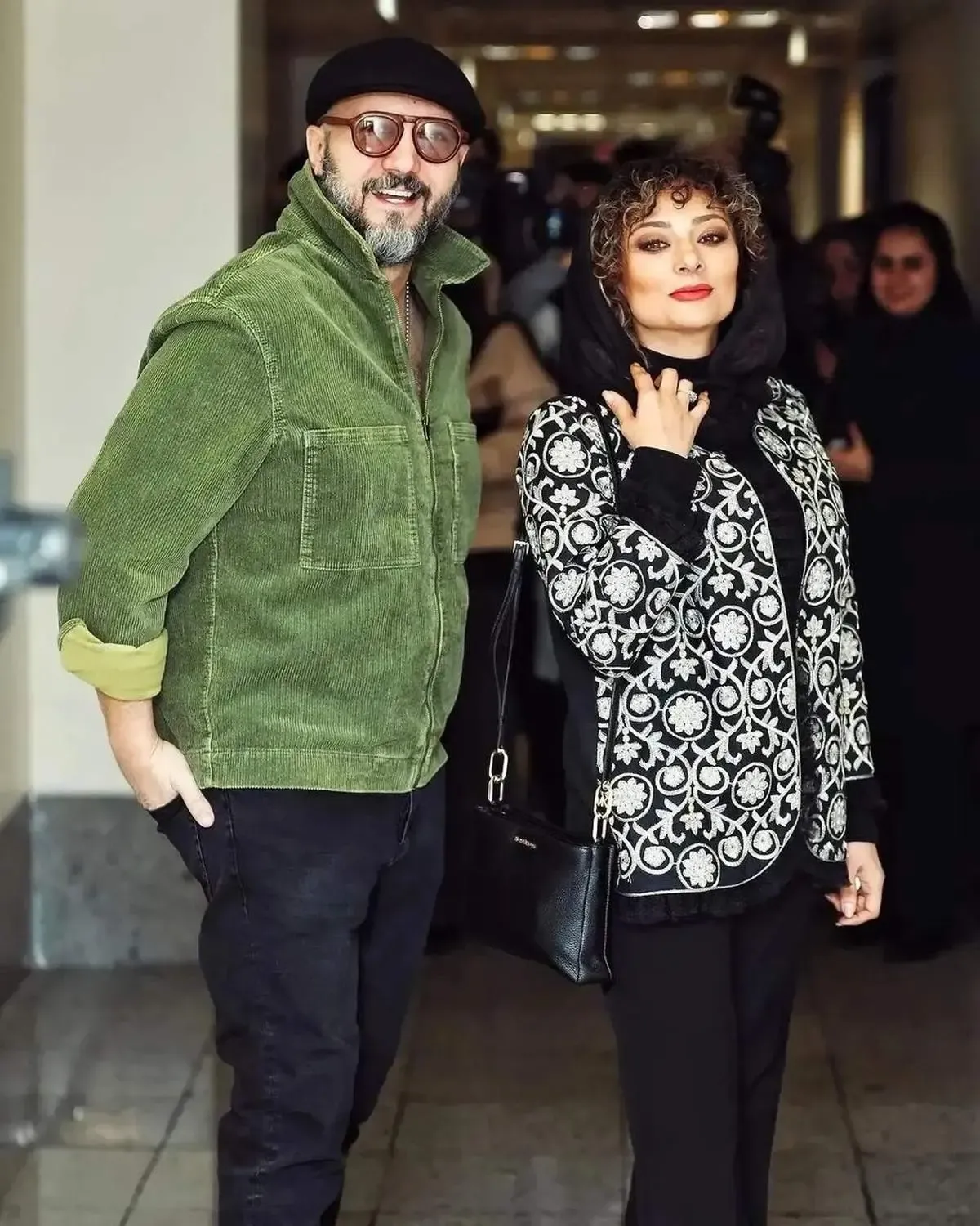 استایل این دوبازیگر  در اکران فیلم خبر ساز شد/ عکس