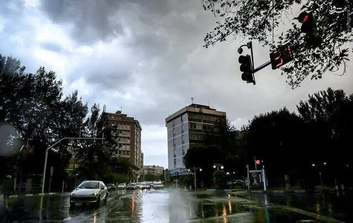 آغاز بارش ها در شمال / دریای شمال و جنوب مواج است