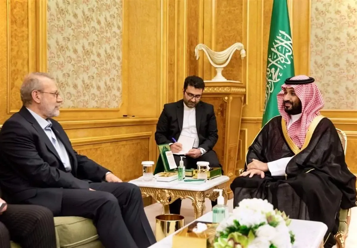 جزئیات دیدار لاریجانی با بن سلمان