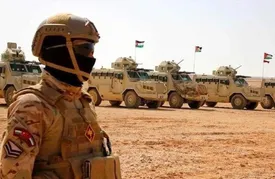 اردن به سوریه حمله کرد