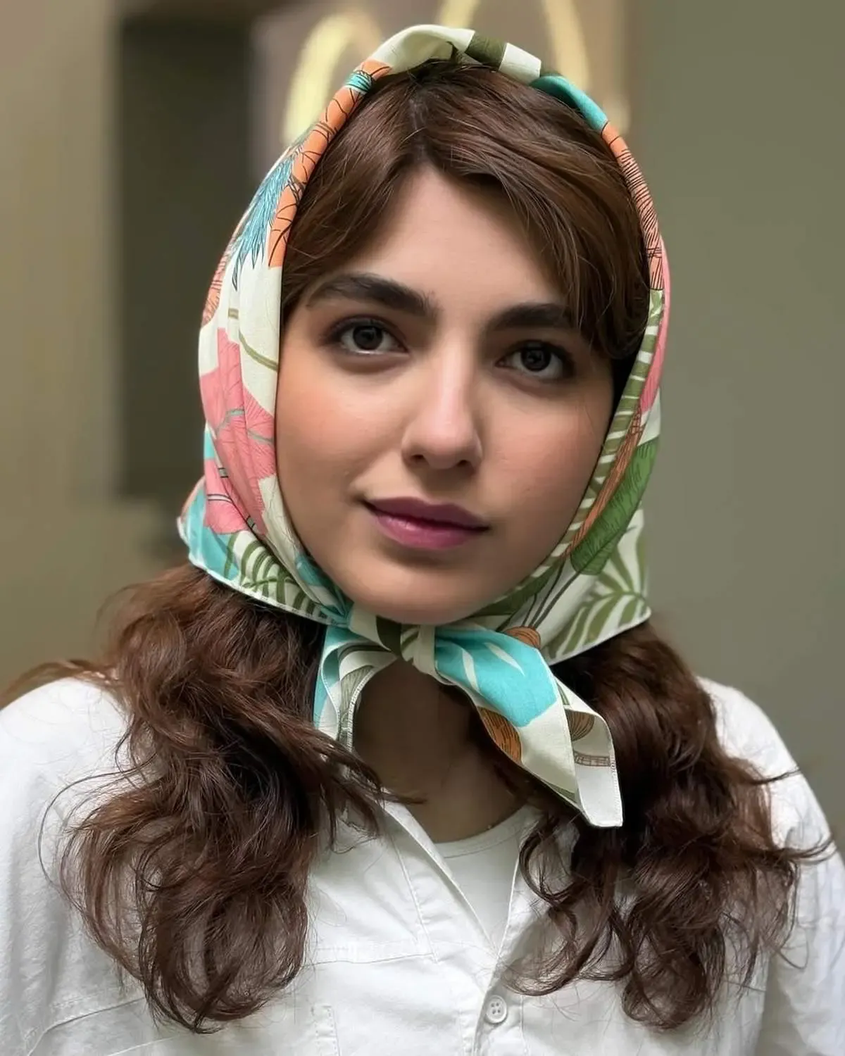 تغییر استایل ​ بنفشه ریاضی بازیگرِ تاسیان/ عکس