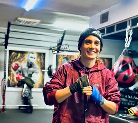 بازیگر زن سینما عضو تیم ملی بوکس شد