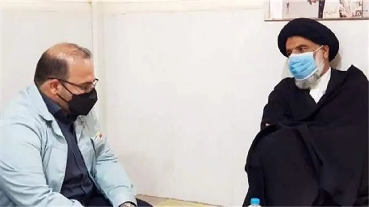 دیدار مدیرعامل شرکت فولاد خوزستان با نماینده ولی فقیه در استان خورستان و امام جمعه شهرستان اهواز