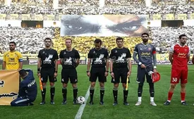 بنرهای God Of War علیه پرسپولیس در نقش جهان/ تصاویر