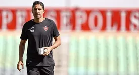 خداحافظی هاشمیان با بازیکنان پرسپولیس