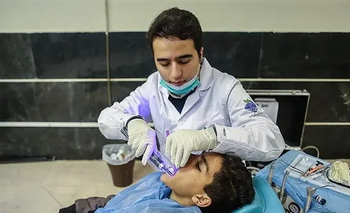 خدمات رسانی- دروازه غار تهران/ عکس:محمدمهدی دورانی