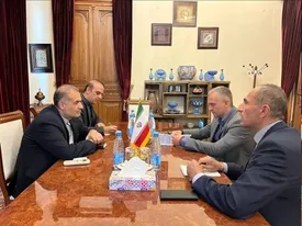 دیدار معاون وزیر توسعه اقتصادی روسیه و سفیر ایران در مسکو