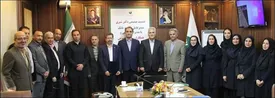 کارشناسان روابط عمومی بانک در سراسر کشور با بهزاد شیری مدیرعامل دیدار کردند