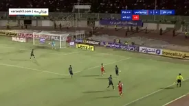 خلاصه بازی پرسپولیس1- چادر ملو0 / ببینید