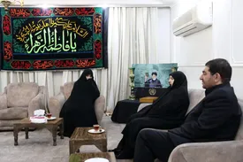 قاب عکس متفاوت در خانه ابراهیم رئیسی و جمیله علم الهدی