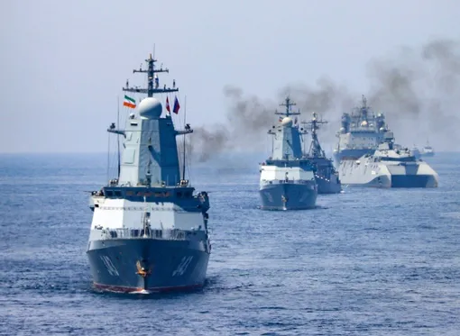 رزمایش دریایی مشترک ایران، روسیه و چین برای امنیت تجارت جهانی