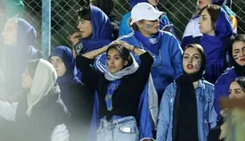 اشکهای بیامان دختر استقلالی در قلعه حسن خان/ عکس