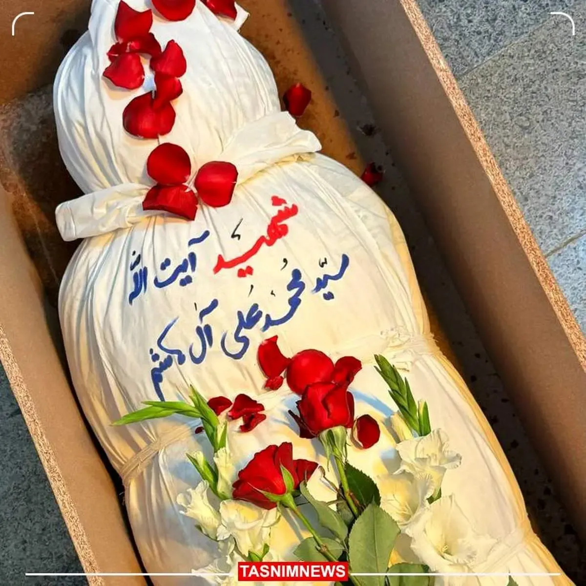 تصویر غم انگیزی از پیکر آیت الله آل هاشم