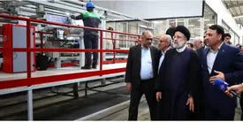 افتتاح فاز یک مجتمع کشت و صنعت پاک چوب با حمایت مالی بانک سپه و با حضور رئیسجمهور