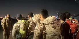 فیلم جدید از لحظه کشف بالگرد رئیس جمهور و انتقال پیکر شهدا/ ویدئو