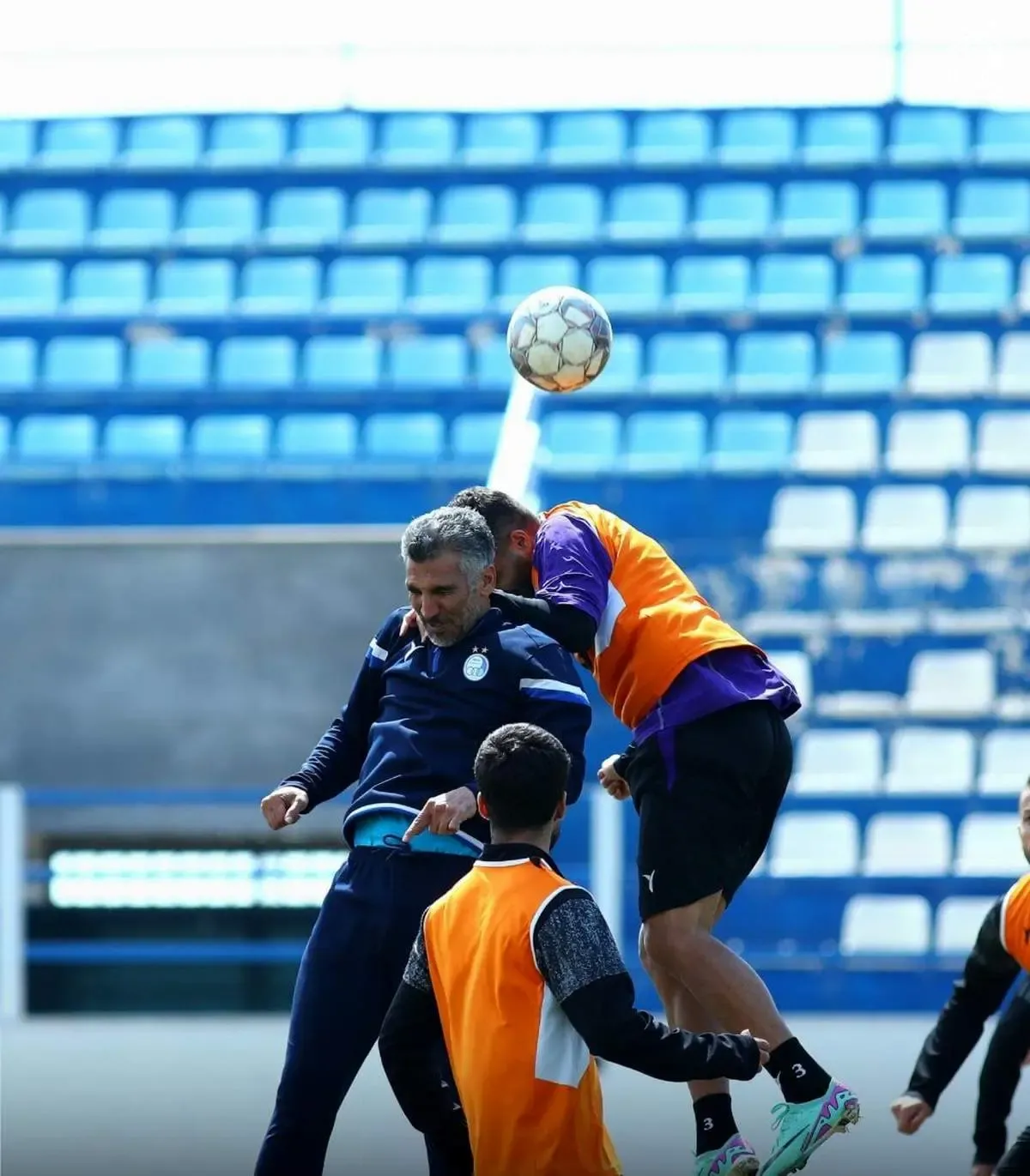 هاشمی‌نسب و یامگا در تمرین استقلال کولاک کردند/ عکس