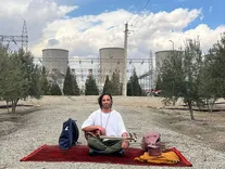 علی قمصری با سازش به نیروگاه برق رفت