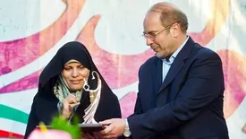 صیغه عقد قالیباف و همسرش توسط چه کسی جاری شد؟