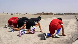 حمایت بانک سامان از ورزشکاران نوجوان چاه جمال