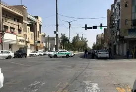 ببینید/ اولین تصاویر از آغاز حمله به دادگستری زاهدان