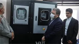 رونمایی از سامانه دانش بنیان نانو گاز منطقه آزاد ماکو