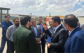 بازدید عضو هیئت مدیره بانک مسکن از پروژههای طرح نهضت ملی مسکن شهر جدید سهند