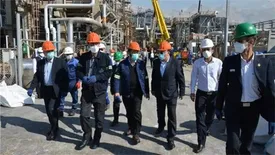 بازدید جعفر ربیعی از روند تعمیرات اساسی شرکت پتروشیمی پارس