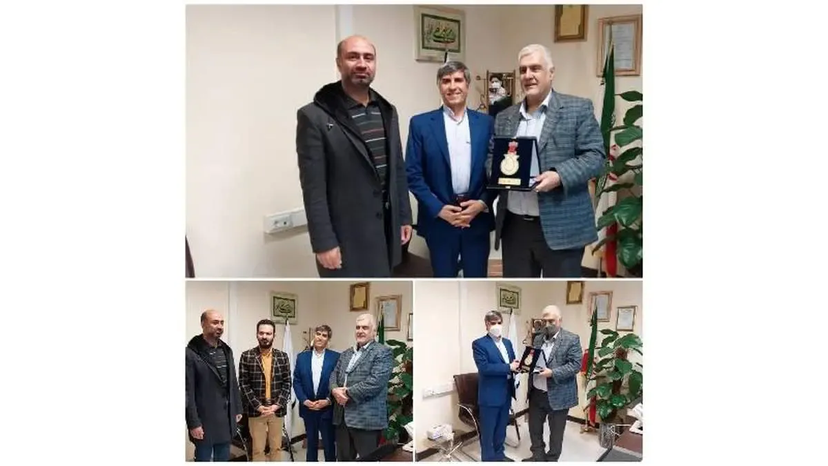 تجلیل حوزه هنری از مدیر عامل شرکت پتروشیمی ایلام