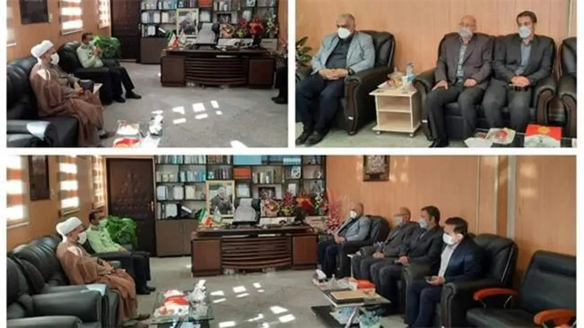 دیدار مدیرعامل شرکت پتروشیمی ایلام با فرمانده انتظامی استان